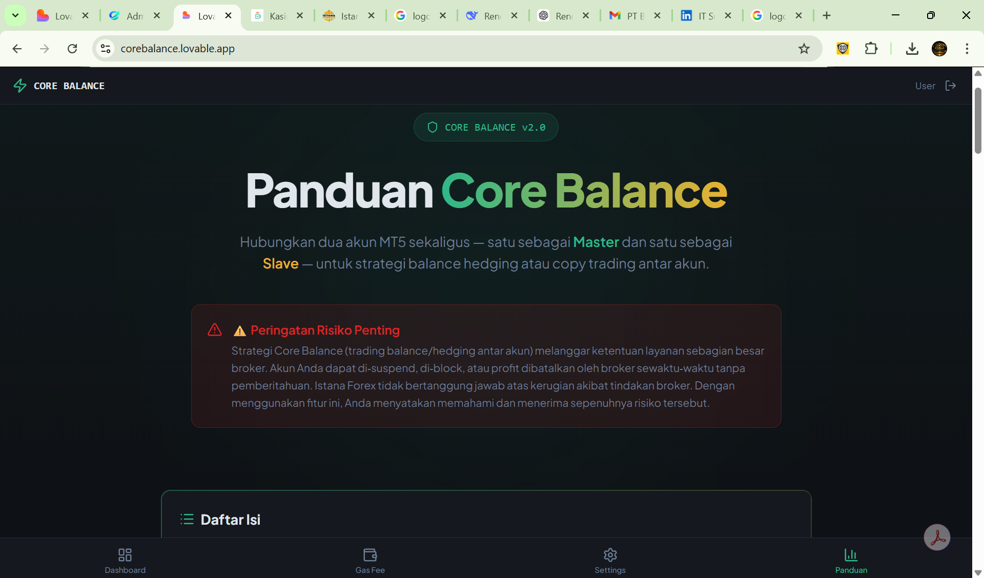 Core Balance